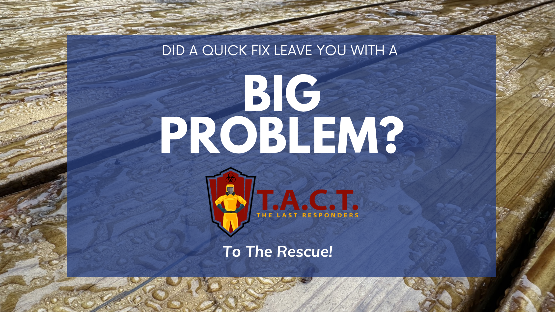 When Water Damage Repairs Go Wrong: What to Do Next | T.A.C.T. North Atlanta